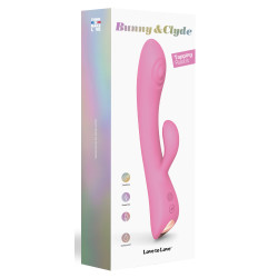 Love to Love Vibro Rabbit Bunny & Clyde Love to Love 22cm Rose